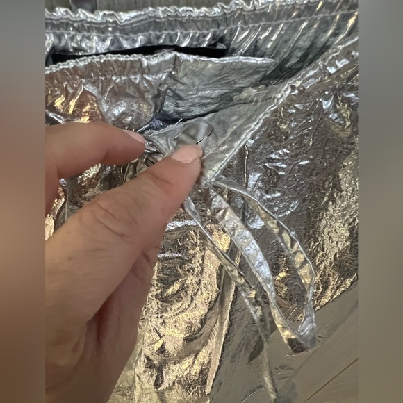 195. Zara Silver Joggers - Picture 5 of 7